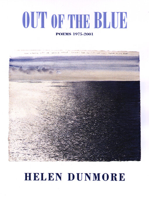Title details for Out of the Blue by Helen Dunmore - Wait list
